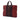 Red Bottega Veneta Nappa Intrecciato Club Fume Briefcase Business Bag