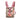 Brown Gucci Small GG Supreme Blooms Single Buckle Backpack