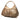 Beige Gucci GG Crystal Abbey D Ring Shoulder Bag