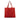 Red Hermès Clemence Double Sens 36 Tote Bag