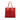 Red Hermès Clemence Double Sens 36 Tote Bag - Designer Revival