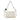 White Chanel Caviar Perforated Pulley Shoulder Bag