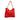 Red Bottega Veneta Intrecciato Beverly Shoulder Bag - Designer Revival