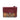 Red Burberry Small Leather and House Check Canvas Derby Macken Crossbody