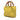 Yellow Gucci Mini Calfskin Bamboo Shopper Satchel