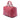 Red Gucci Medium GG Imprime Joy Boston Bag