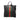 Black Gucci Canvas Techno Web Vertical Zip Tote Satchel