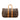 Brown Louis Vuitton Monogram Keepall 45 Travel Bag