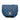Blue Chanel Quilted Grained Calfskin Casual Trip Messenger Crossbody Bag