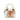 White Dior Niki De Saint Phalle Mini Calfskin Dioramour Lady Dior Satchel