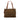 Brown Chanel CC Suede Tortoise Chain Tote