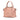 Pink Gucci Medium Leather GG Charm Dome Satchel - Designer Revival