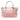 Pink Gucci Dollar Calfskin GG Charm Satchel