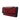 Red Chanel Medium CC Bicolor Quilted Lambskin Grosgrain Single Flap Shoulder Bag