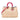 Beige Dior Large Bicolor Leather Diorissimo Satchel