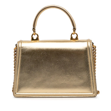 Gold Dolce&Gabbana Devotion Bag Satchel