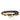 Gold Hermès Gold Plated and Swift Jumbo Hook Double Tour Bracelet