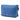 Blue Prada City Calf Pattina Crossbody