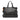 Black Gucci Leather Bamboo Tassel Satchel