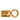 Gold Chanel Gold Plated Rue Cambon Tag Brooch