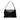 Black Gucci Canvas Shoulder Bag
