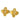 Gold Chanel CC Gold Plated Cross Clip On Earrings - Designer Revival