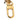 Gold Louis Vuitton Gold Plated New Wave Key Ring and Bag Charm - Designer Revival