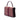 Red Gucci Small GG Canvas Web Ophidia Top Handle Flap Satchel