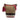 Brown Burberry Mini Mega Check Canvas Ashby Tassel Bucket Bag
