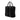 Black Prada Saffiano Trimmed Tessuto Business Bag
