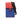 Blue Fendi Bicolor Leather Phone Holder Crossbody