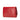 Red Chanel CC Calfskin Wallet On Chain Crossbody Bag