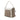 Beige Gucci GG Canvas Bella Flap Satchel