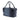 Blue Bottega Veneta Medium Goatskin Madras Sfumato Brera Handbag