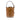 Brown Fendi Mini Leather Studded Floral Mon Tresor Bucket Bag Satchel