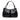 Black Dior Coated Canvas Crystal Hardcore Handbag