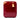 Red Louis Vuitton Monogram Vernis Pegase 45 Travel Bag