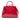 Red Louis Vuitton Monogram Vernis Montaigne BB Satchel