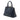 Blue Prada Medium Saffiano Lux Promenade Satchel