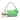 Green Fendi Medium Leather Embossed FF Baguette Satchel - Designer Revival