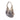 Gray Burberry Smoke Check Coated Canvas Brooklyn Hobo