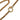 Gold Chanel CC Gold Plated Woven Round Pendant Necklace