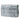 Silver Dior Metallic Patent Microcannage Diorama Wallet on Chain Crossbody Bag