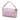Purple Fendi Zucca Embossed Leather Baguette Satchel