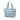 Blue Fendi Zucca Nylon Zip Code Tote