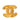 Gold Chanel CC Gold Plated Quilted Brooch