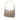 Beige Gucci GG Canvas Bamboo Top Handle Handbag