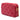 Red Saint Laurent Mini Quilted Lambskin Becky Double Zip Crossbody