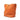 Orange Gucci Grained Calfskin Soft Jackie Bucket Bag