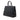 Black Fendi Medium Leather 2Jours Satchel